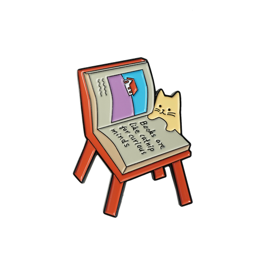 Catnap Chair Enamel Pin