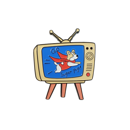 Super Pup Enamel Pin