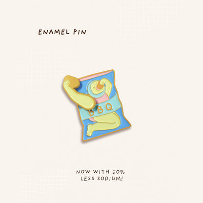 Midnight Chips Enamel Pin (Moveable)