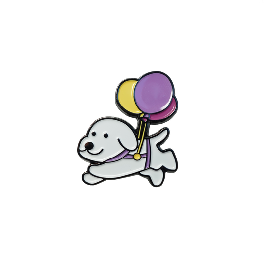 Balloon Dog Enamel Pin