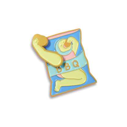 Midnight Chips Enamel Pin (Moveable)