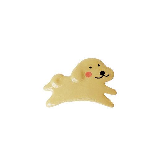 Sunny Pup Clay Pin