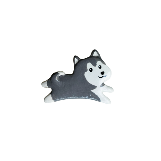 Husky Clay Pin