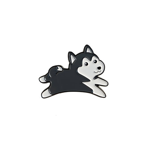 Husky Enamel Pin