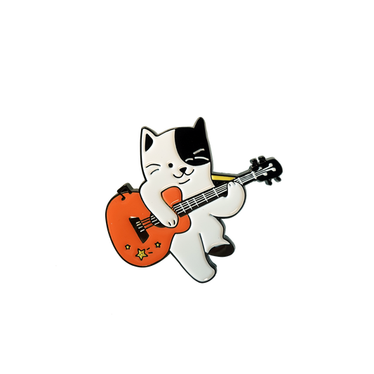 Tune Paws Enamel Pin