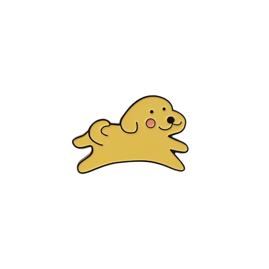 Sunny Pup Enamel Pin