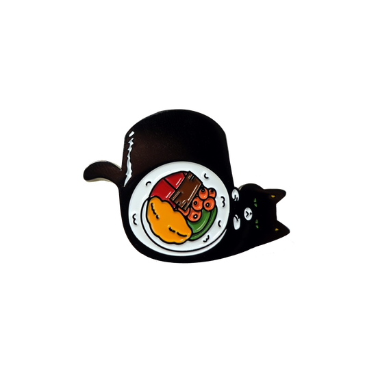 Sky Line Roll Sushi Enamel Pin